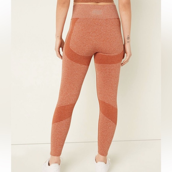 (L) Victoria’s Secret PINK SEAMLESS HIGH-WAIST FULL LENGTH WORKOUT TIGHT - Picture 2 of 7